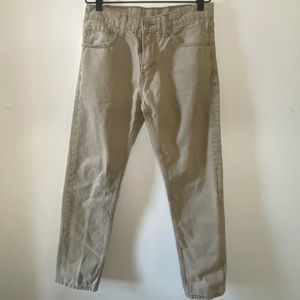 Tan 508 Levi jeans